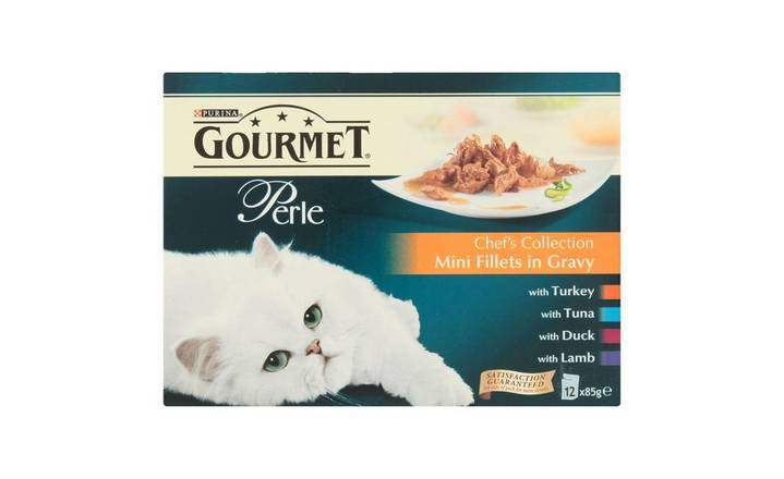 Gourmet Perle Chef's Collection Mini Fillets in Gravy 12 pack 85g (381258)
