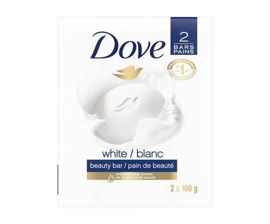 Dove White Beauty Bar (2 units)