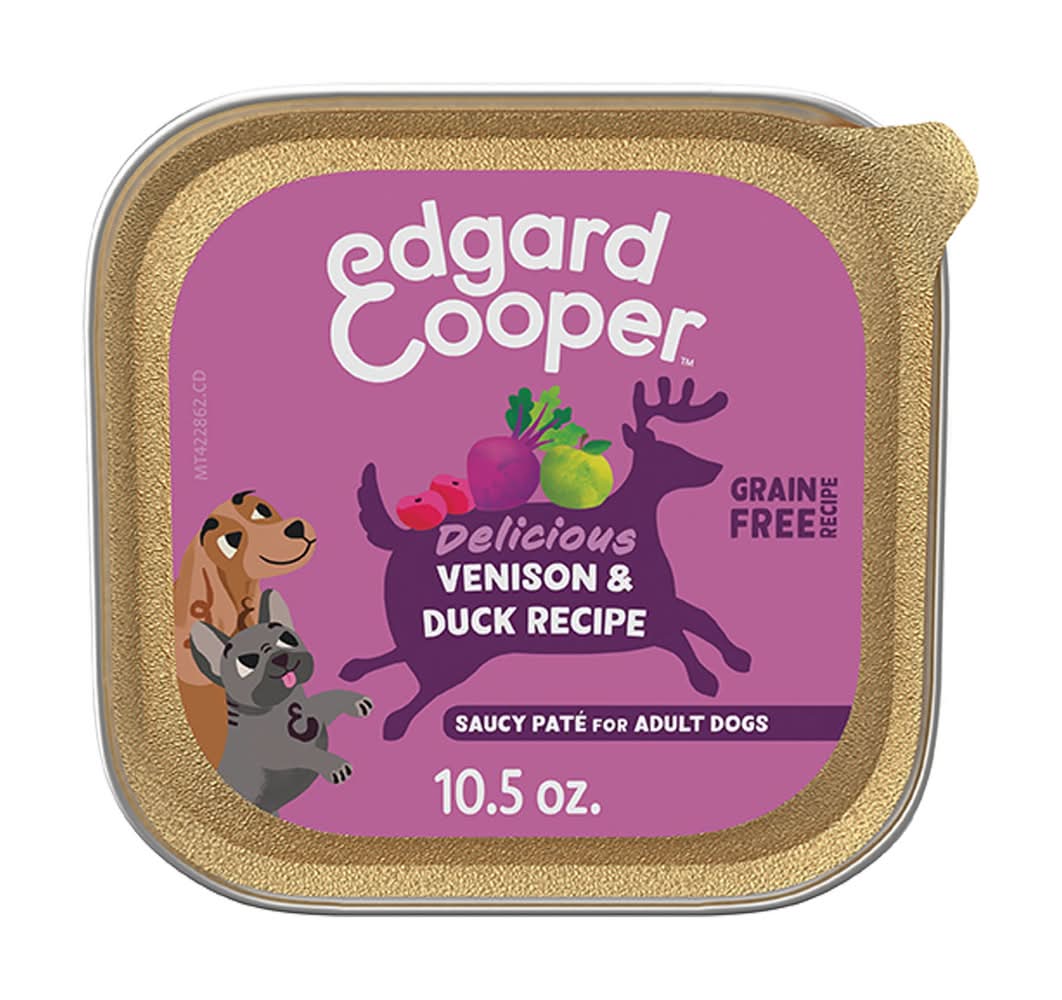 Edgard & Cooper Delicious Game & Duck Adult Wet Dog Food - Grain Free (Flavor: Duck, Size: 10.5 Oz)