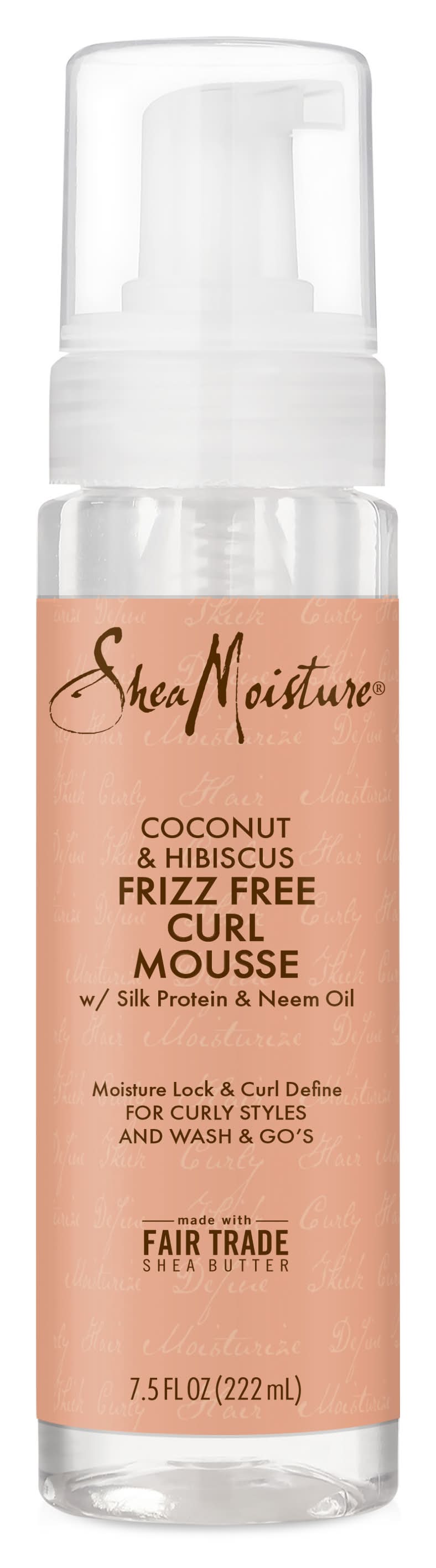 SheaMoisture Coconut & Hibiscus Frizz-Free Curl Mousse (7.5 oz)