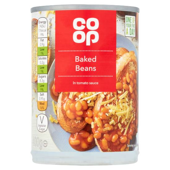 Co-op Baked Beans in Tomato Sauce (400g)