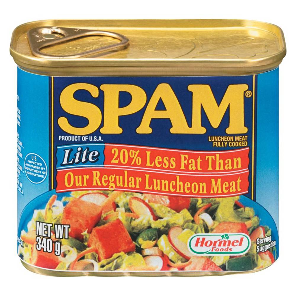 Spam Lite Fully Cooked Luncheon Meat (340 g)