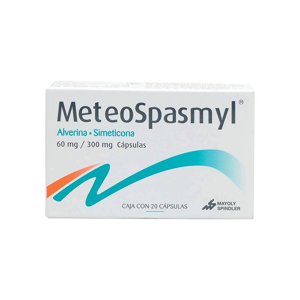 Mayoly Spindler · Meteospasmyl cápsulas 60 mg /300 mg (40 un)