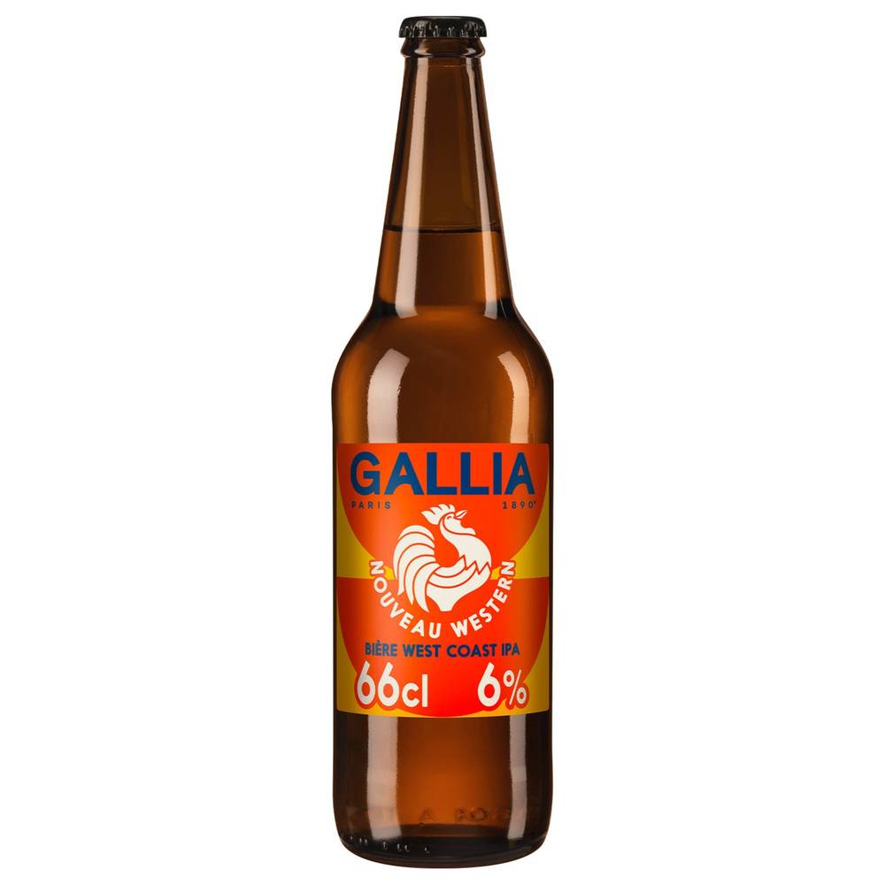 Bière West Coast IPA GALLIA - la bouteille