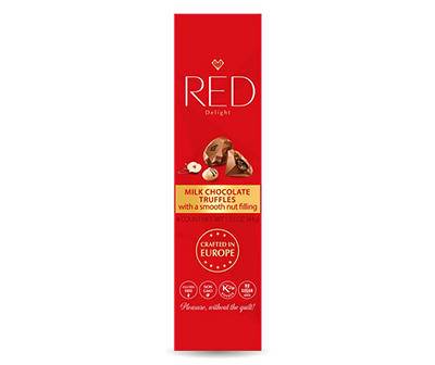 Red Delight Chocolate Diamond Truffles, 4-Pack