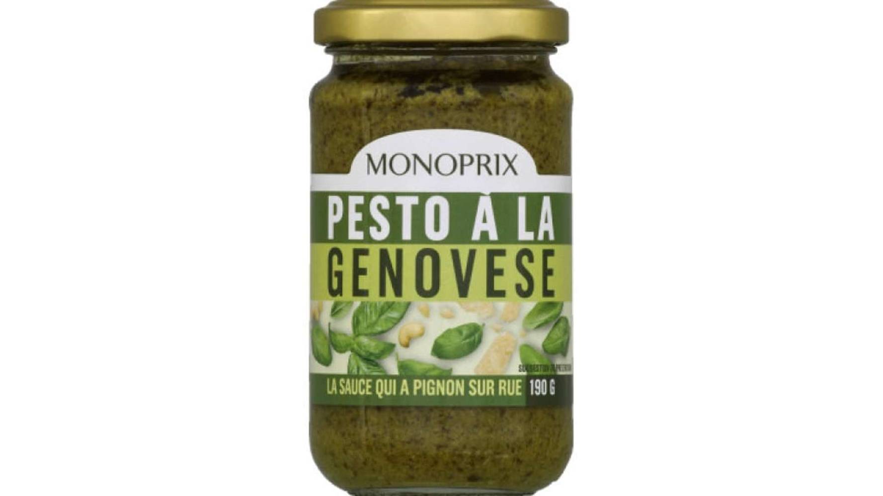 Monoprix - Sauce pesto à la genovese