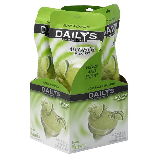 Daily's Ready-To-Drink Margarita Frozen Cocktail (10oz pouch)