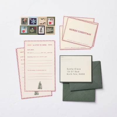 Letters To Santa Christmas Stationery Kit - Hearth & Hand™ with Magnolia