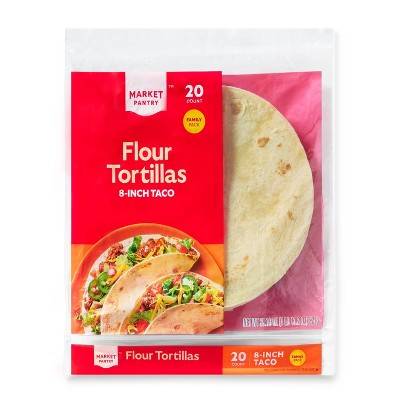 Market Pantry Flour Tortillas (20 ct)