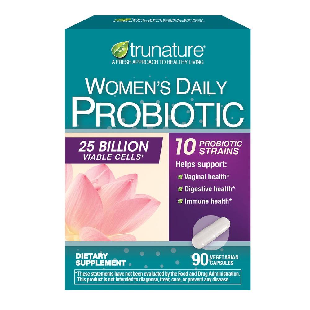 Trunature Womens Daily Probiotic Capsules