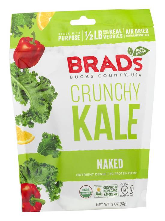 Crunchy Kale Naked Brad's Organic 2 oz