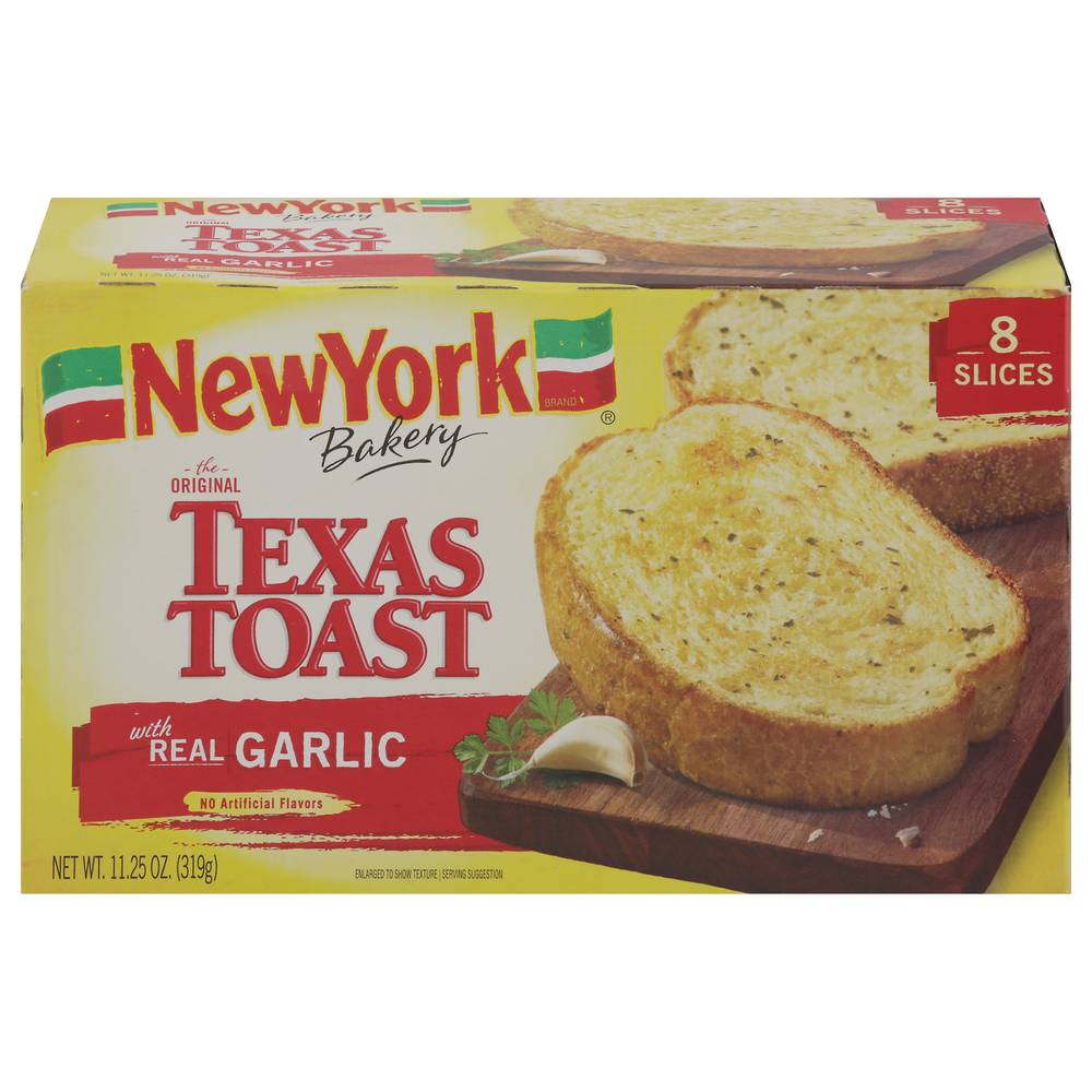 New York Bakery Texas Toast, Garlic (11.25 oz, 8 ct)