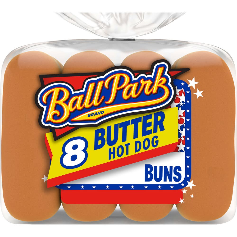 Ball Park Hot Dog Buns, Butter (15 oz, 8 ct)