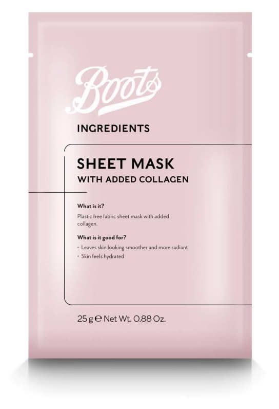 Boots Sheet Mask With Added Collagen