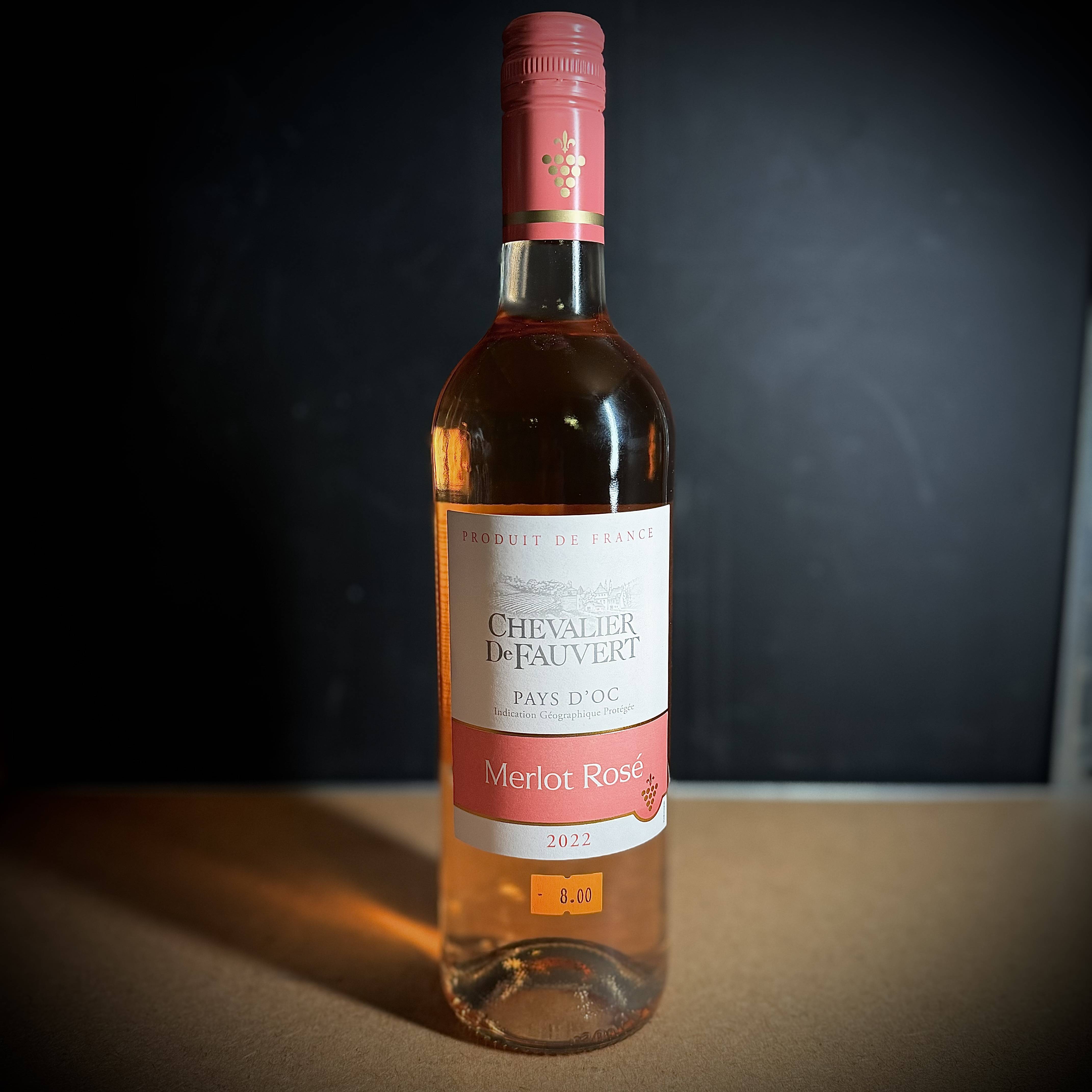 vin rosé merlot