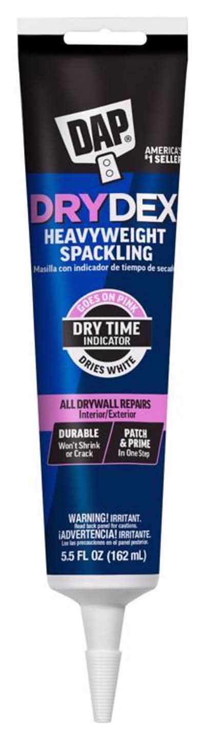Dap Drydex Ready To Use White Spackling Compound 5.5 Oz