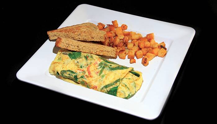 Fresh Market Veggie Omelet