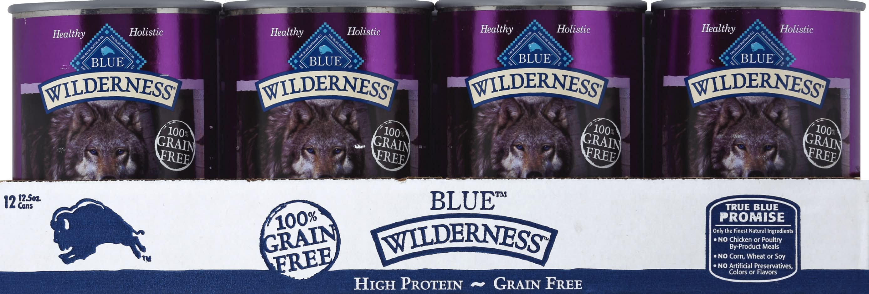 Blue Buffalo Wilderness Beef & Chicken Grill Adult Dog Food (12.5 oz)