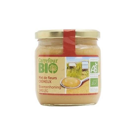 Carrefour Bio - Miel de fleurs crémeux (500g)