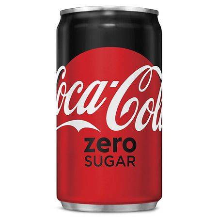 Coca-Cola Mini Zero Sugar Soda (6 x 7.5 fl oz)