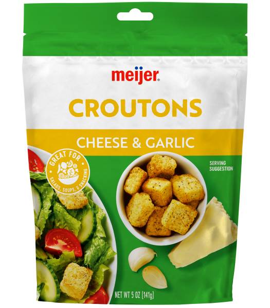 Meijer Cheese and Garlic Croutons (5 oz)