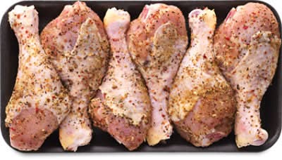 Chicken Drumsticks California Garlic Medley Seasoning - Lb