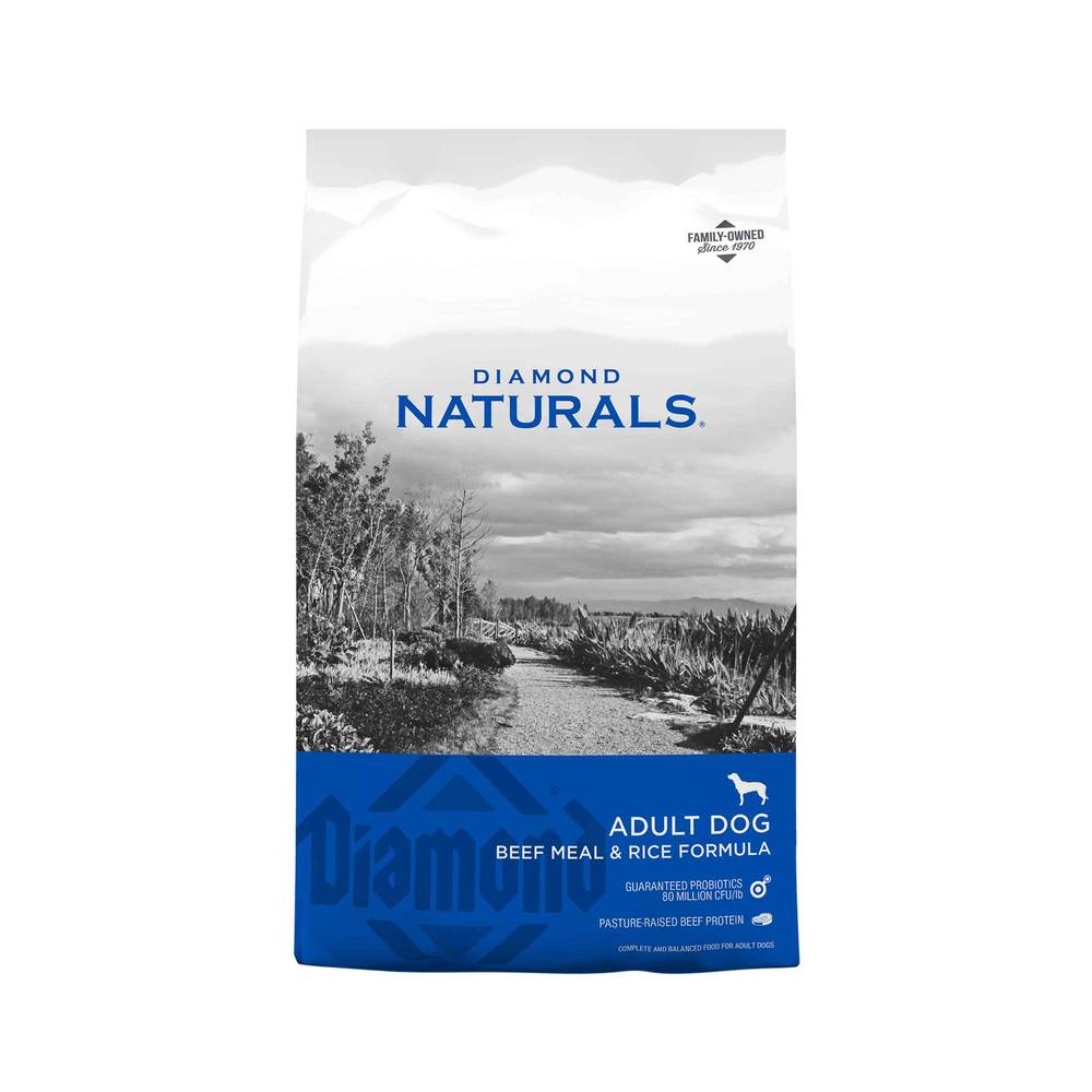 Diamond Naturals Beef Meal & Rice Formula For Adult Dog