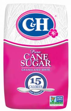 C&H - Granulated Sugar - 25 lbs (Case of 1)