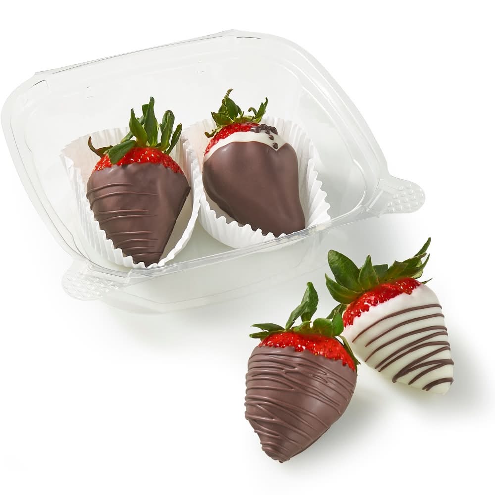 Kroger Fresh Dipped Strawberries, Chocolate (2 ct)