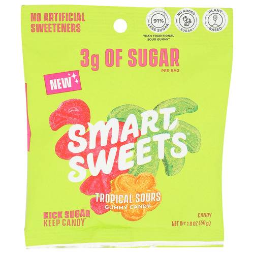 Smart Sweets Tropical Sours Gummy Candy