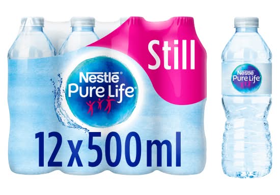 Pure Life Family on the Go pack Still Spring Water (12 x 500ml)