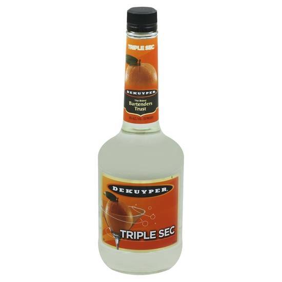 Dekuyper Bartenders Trust Triple Sec Liquor (750 ml) (orange)