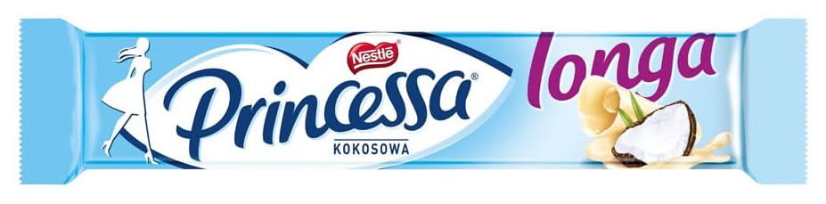 Wafel Princessa Longa Kokosowa 40 g