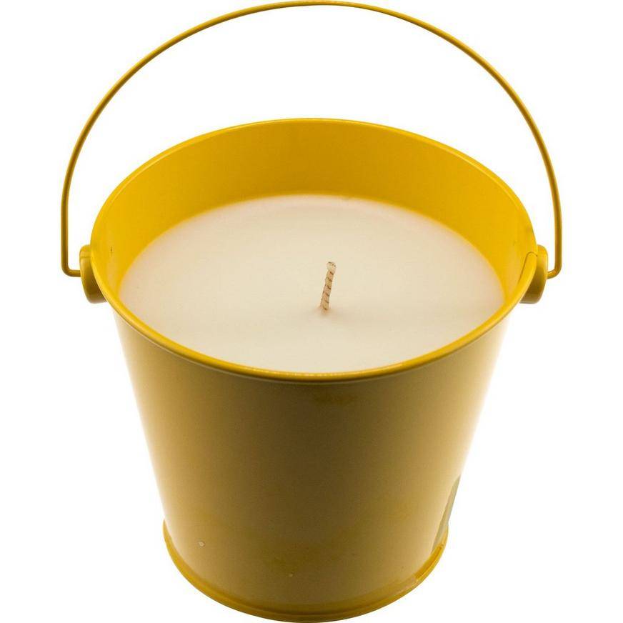 Yellow MosquitNo Outdoor Citronella Candle Pail, 20oz