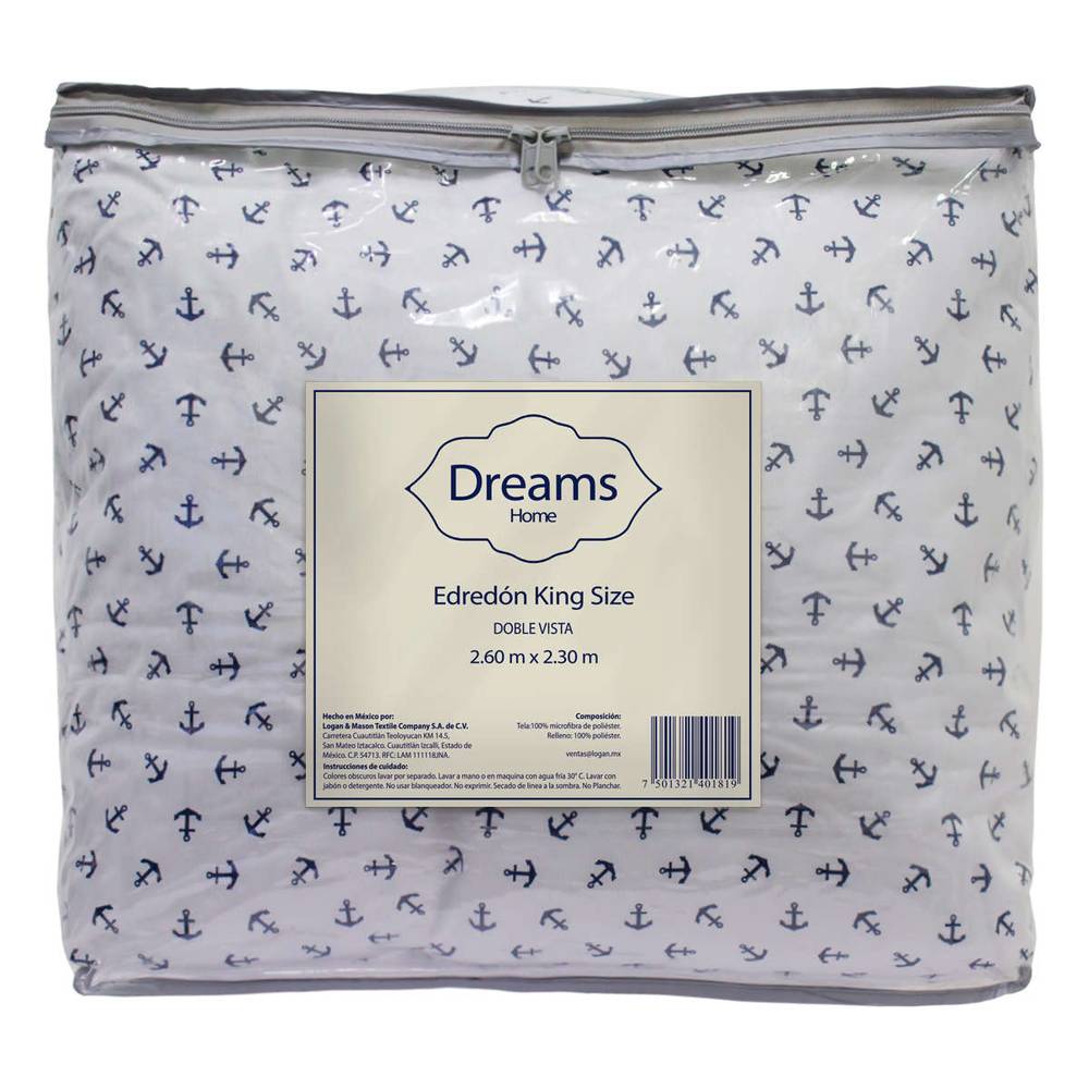 Edredon dreams king size doble vista est