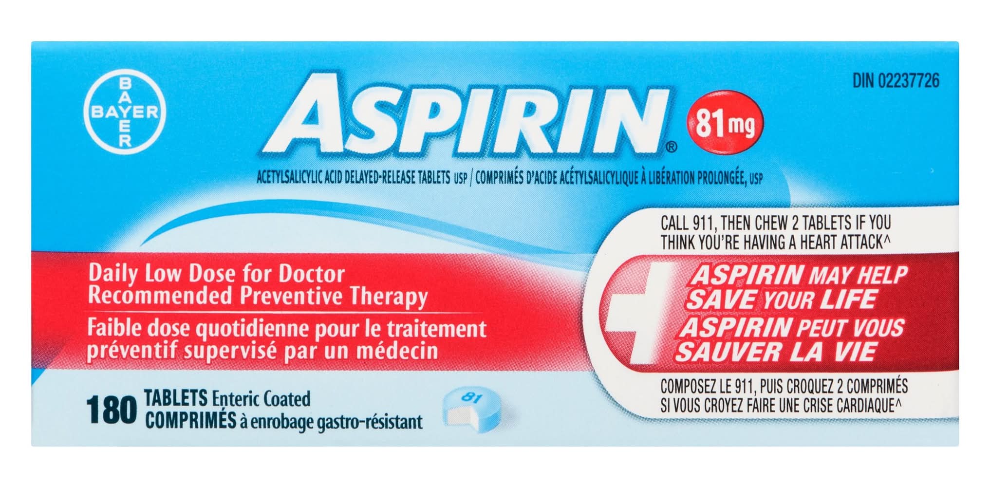 Aspirin 81 Mg Tablets (200 g)