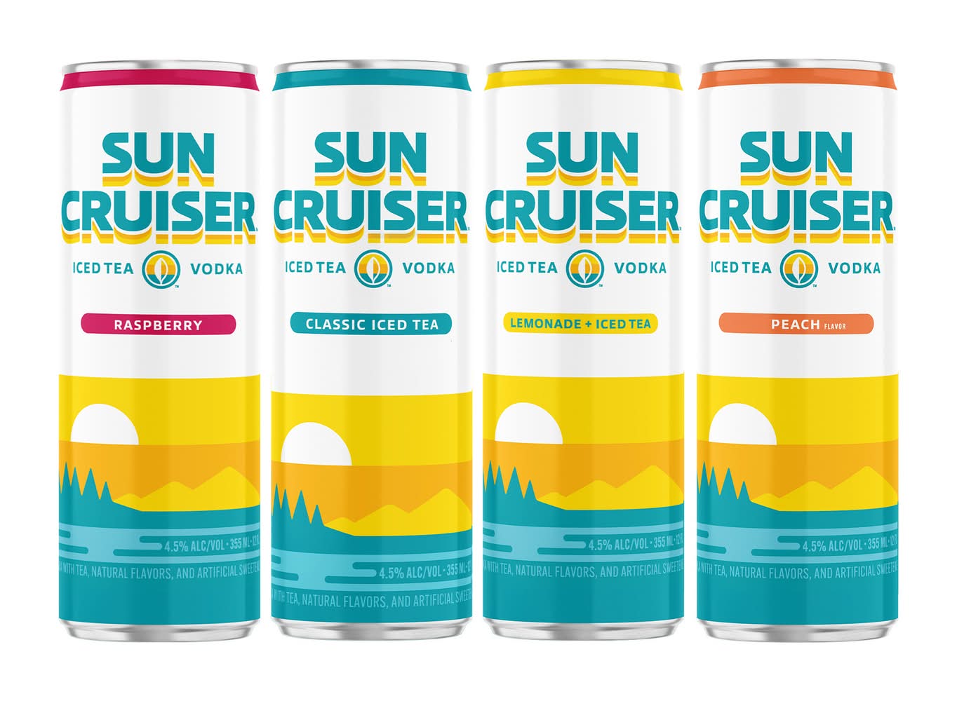 Sun Cruiser Raspberry Sun Cruiser Iced Tea Vodka Cocktails, Raspberry-Classic Tea-Lemonade ...