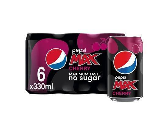 Pepsi Max Cherry Cola 6 x 330ml