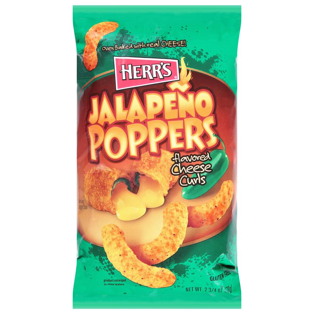 Herr's Jalapeno Poppers Cheese Curls