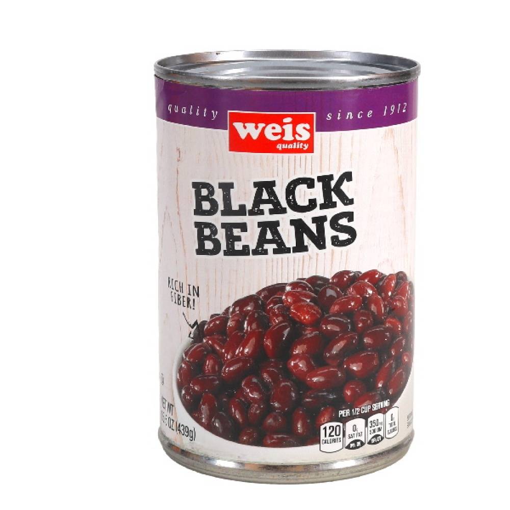 Weis Quality Canned Veg-Beans Black