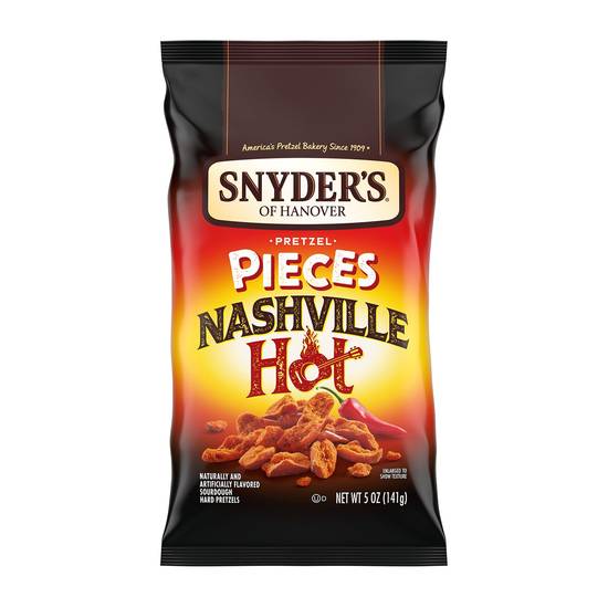 Snyder's of Hanover Nashville Hot Pretzel Pieces 5oz