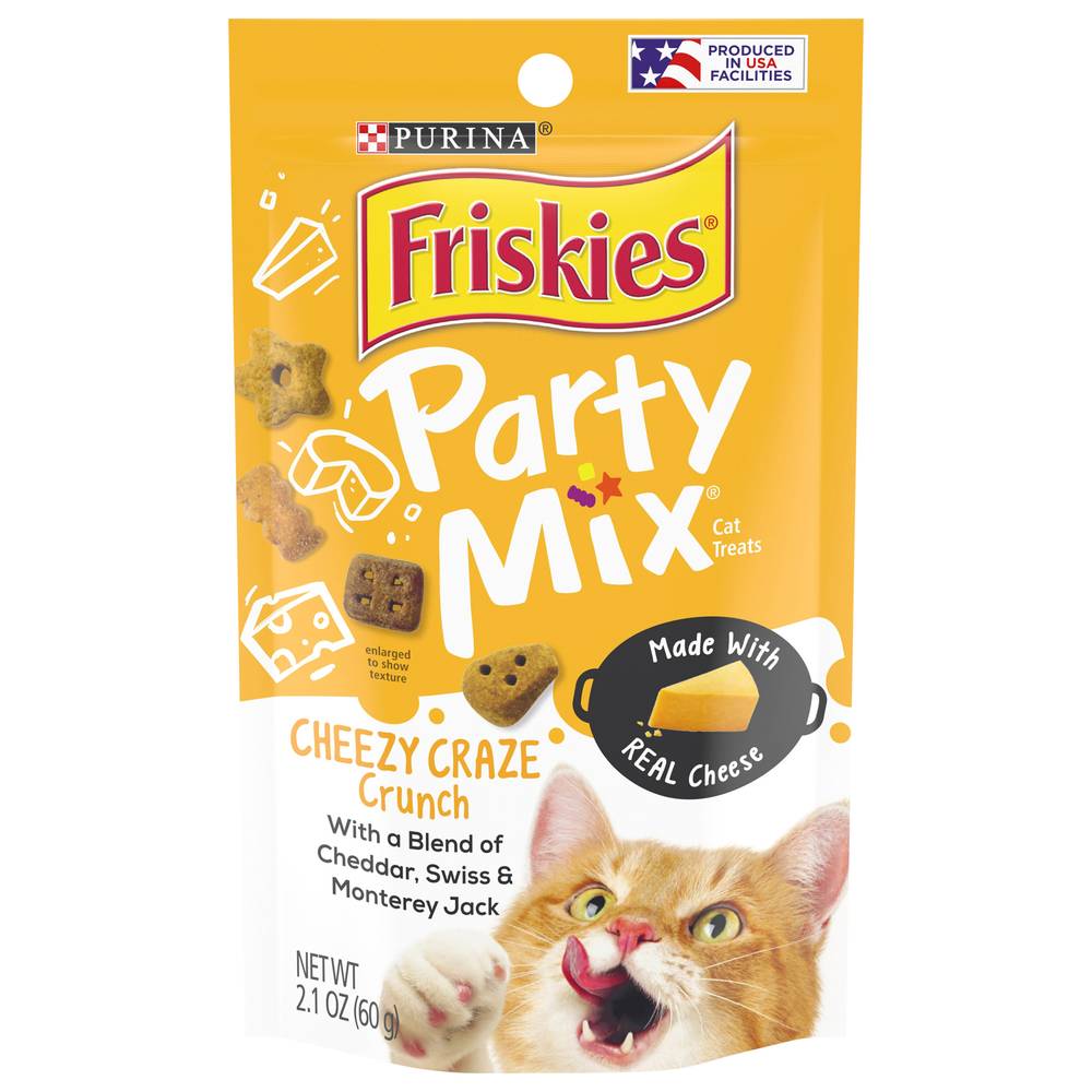 Purina Friskies Cheezy Craze Crunch Party Mix (2.1 oz)