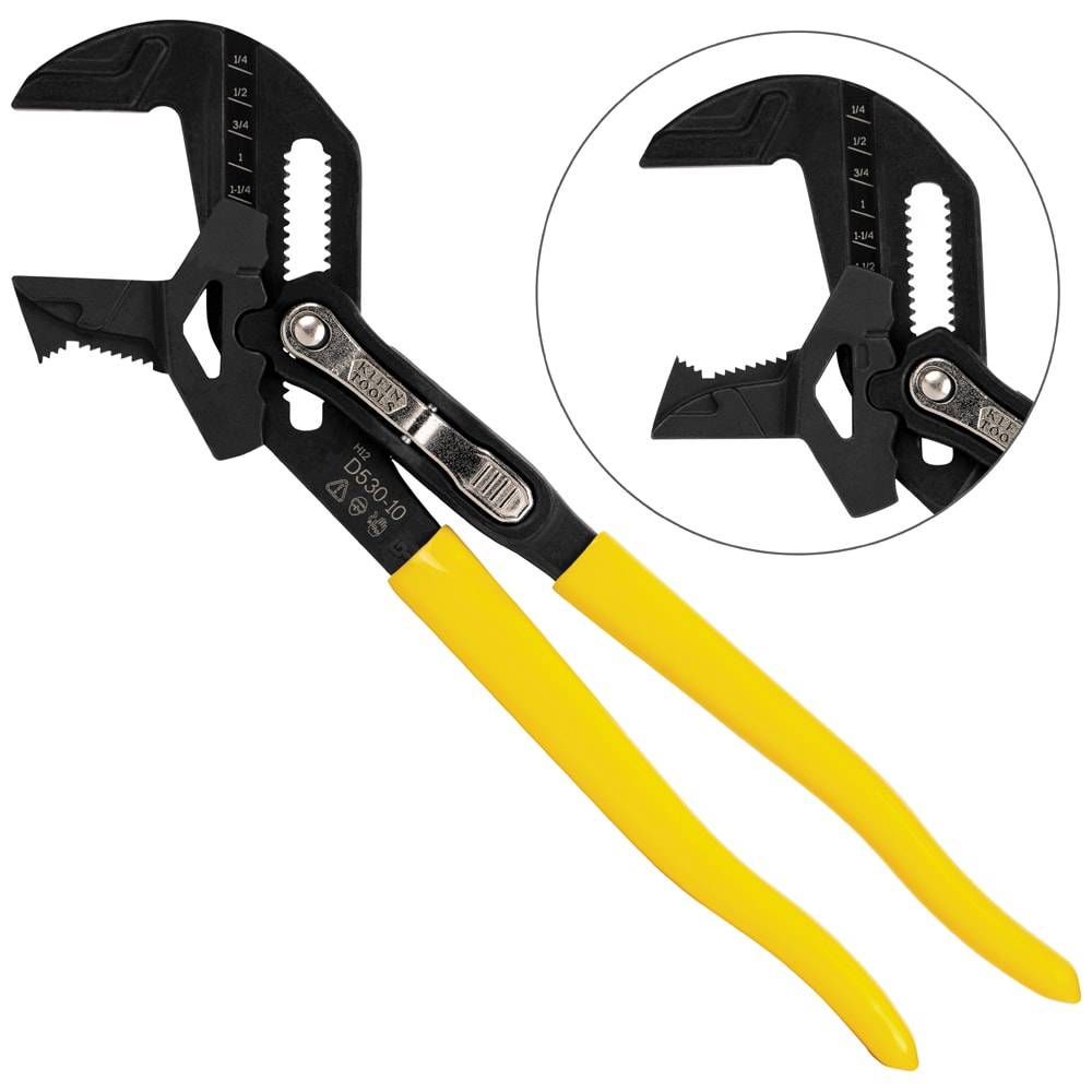 Klein Tools 10-in Pliers Wrench | D53010SEN