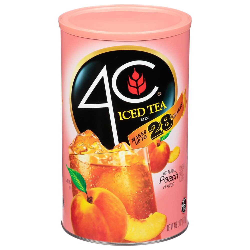 4C Foods Peach Iced Tea Mix (4.64 lbs)