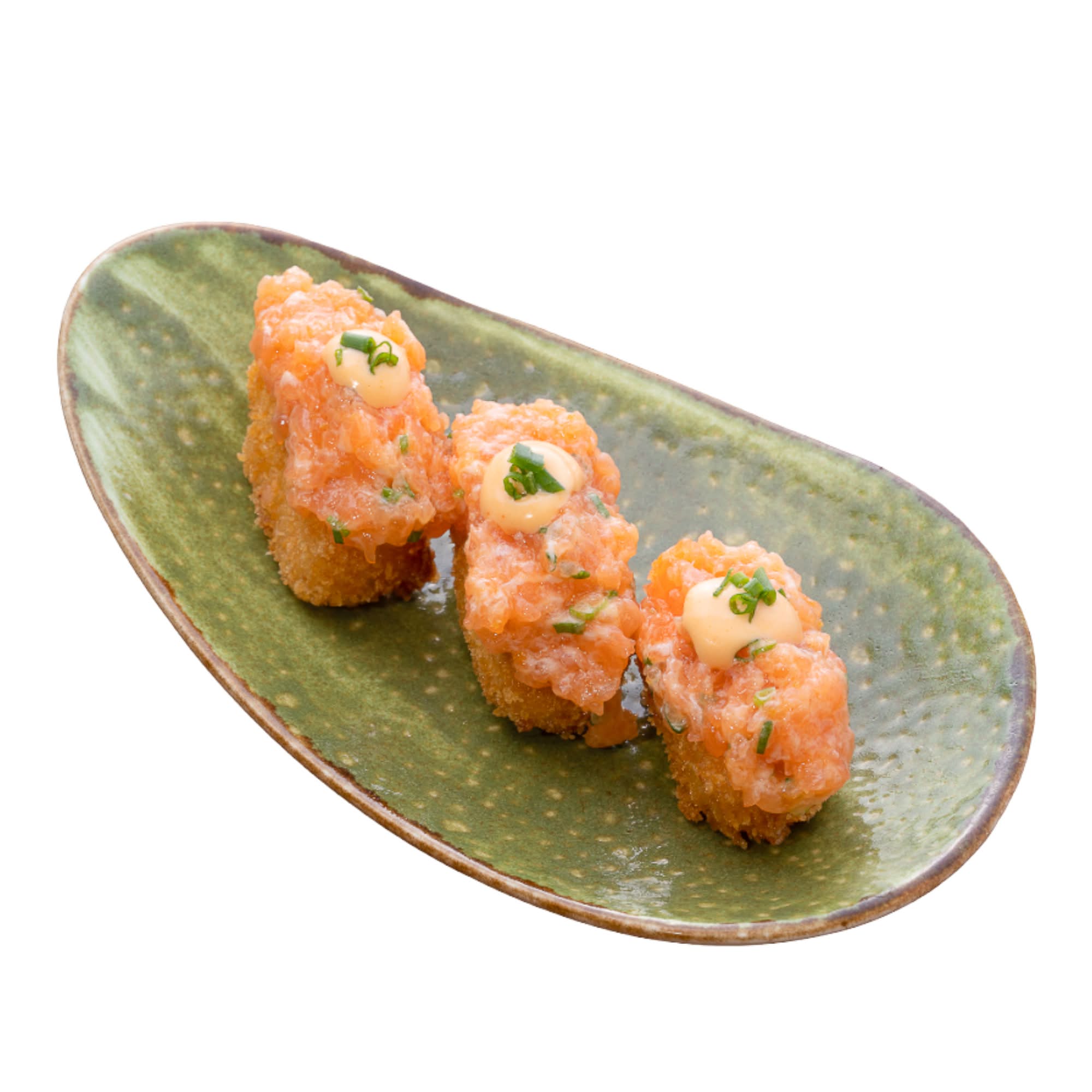Sushis crunchy saumon