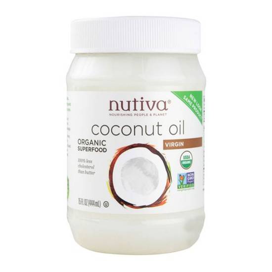 Nutiva Organic Coconut Oil (444 ml)