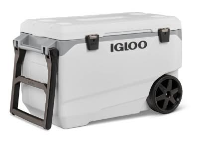 Igloo Rolling Cooler 90 Qt, White