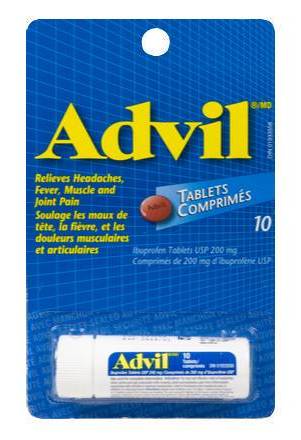 Advil Tablets Vial 10PK