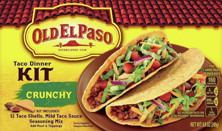Old El Paso Crunchy Taco Dinner Kit