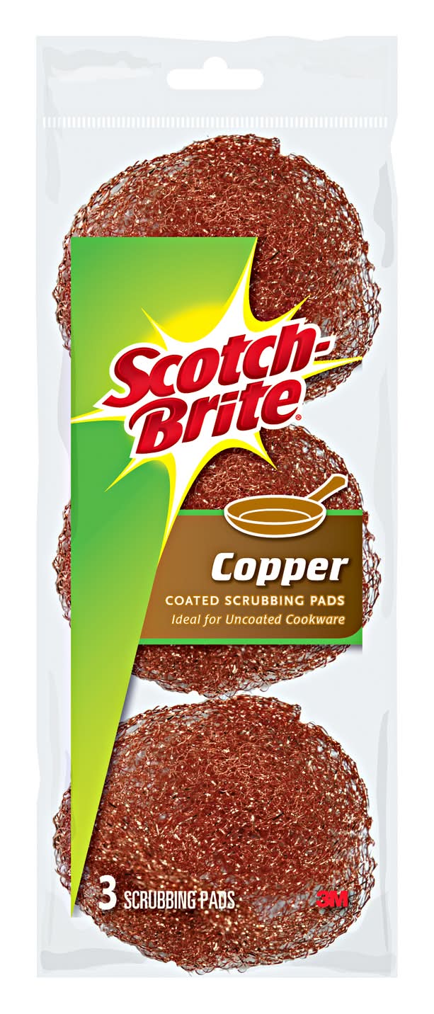 Scotch-Brite Heavy Duty Scrubbing Pads For Pots And Pans 3 Pk